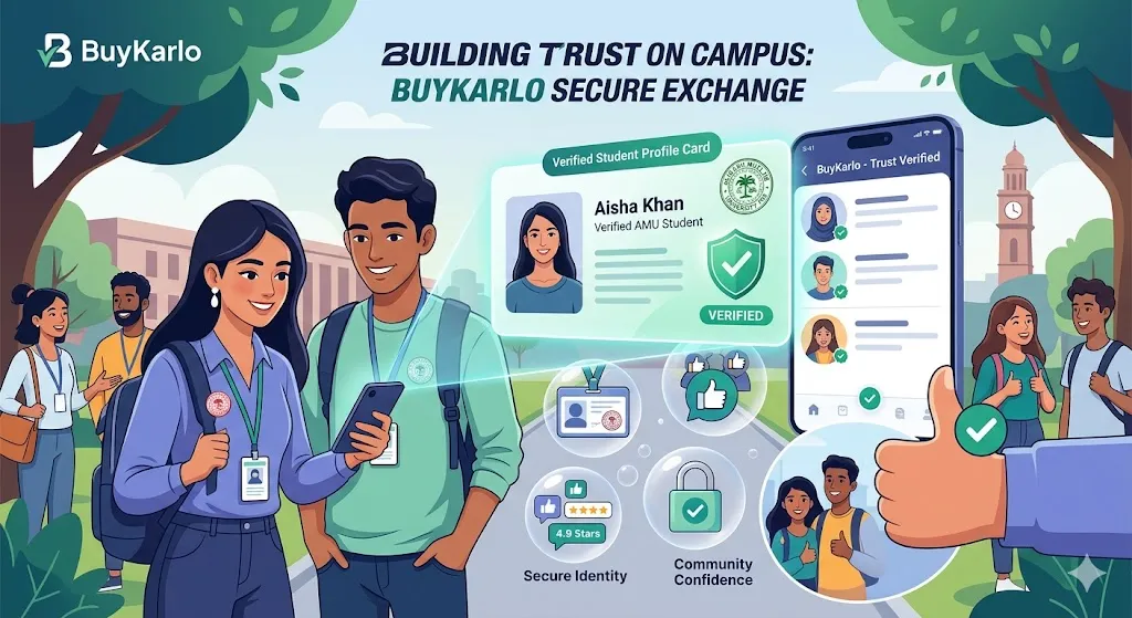 AMU students using BuyKarlo for trusted campus exchange