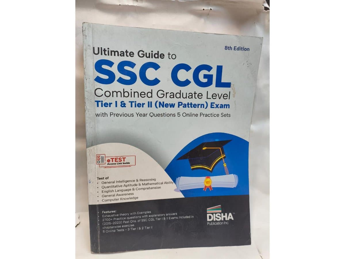 Disha Ultimate Guide to SSC CGL Tier I & Tier II (8th Edition)